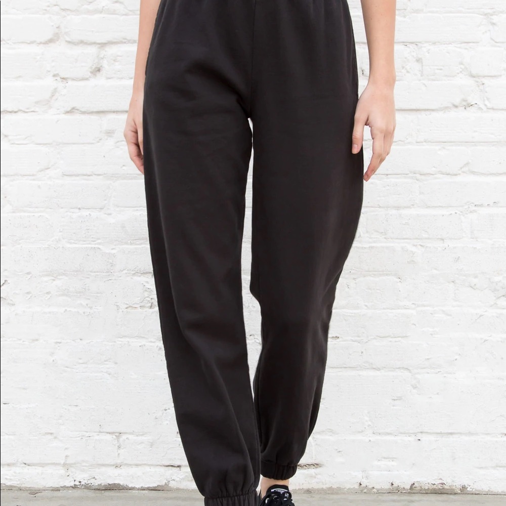 Brandy Melville black Rosa sweatpants